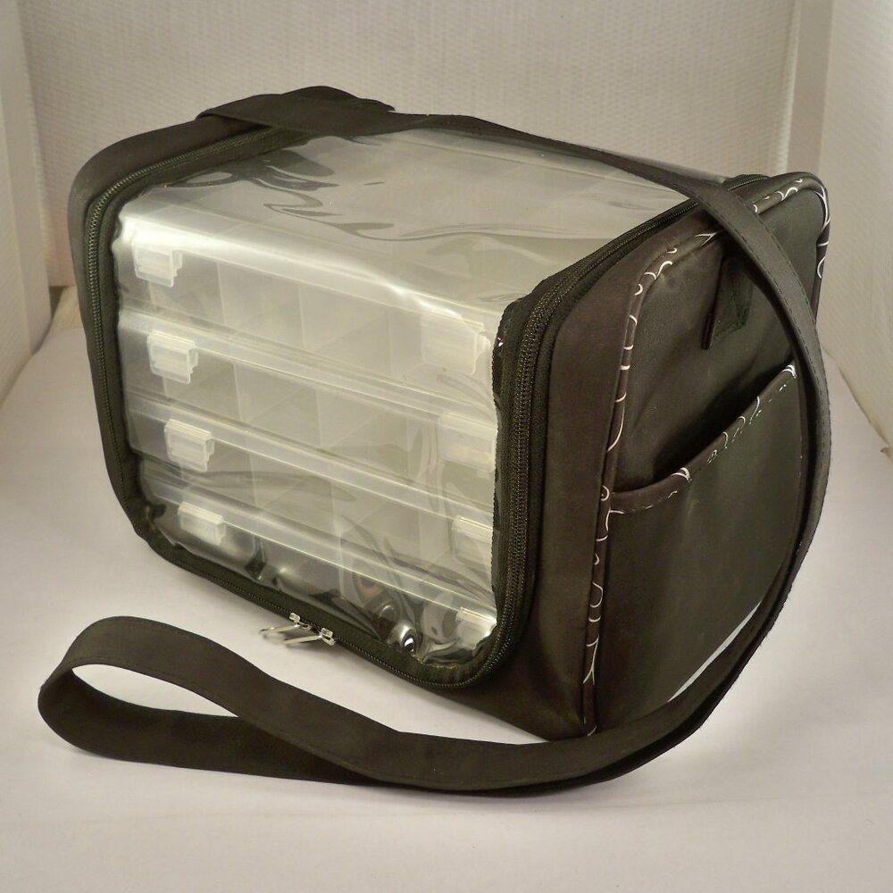 Organization 4 Cases, 64 Slots, W/Tote Bag
